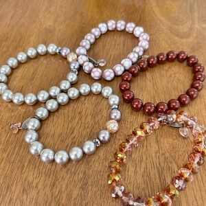 Sabika’s stretch bracelets
